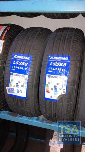 2 No. Landsail Tyres 175/65 R15