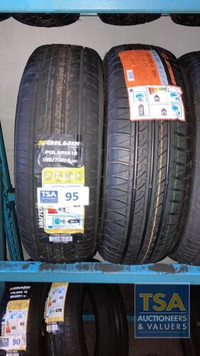 2 No. Tyres 185/70 R14