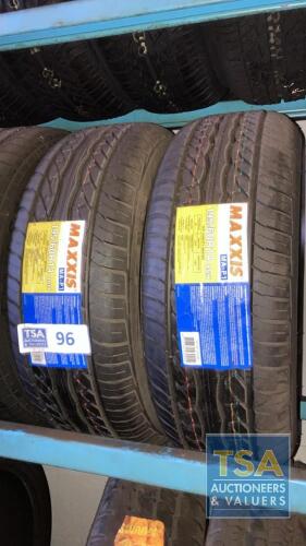 2 No. Maxxis Tyres 195/60 R14