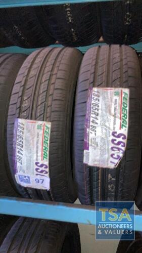 2 No. Federal Tyres 185/65 R14