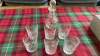 DECANTER & 6 GLASSES