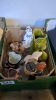 BOX PENDELFIN WARE FIGURES, SYLVAC RABBIT ETC