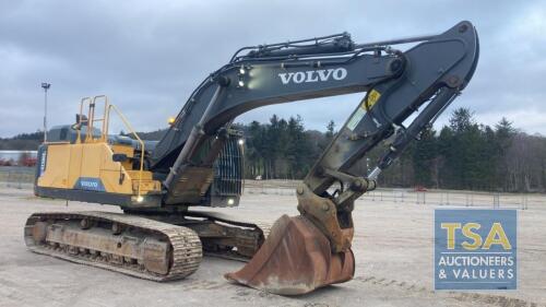 Volvo EC380EL, Year 2014, Displaying 8000 Hours, Local Authority Direct. 7% + VAT Buyers Premium Applies, Plus VAT