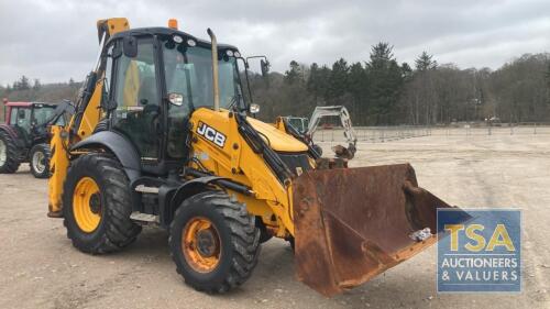 JCB 3CX 14HFWA 4570 Hours - 4400cc 2 Door Tractor