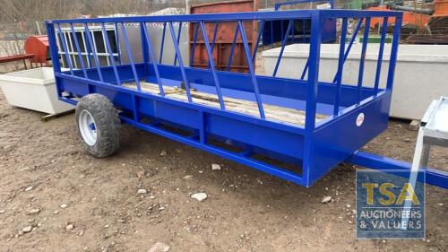 15FT CATTLE FEED TRAILER