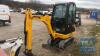 JCB 8014CTS, YEAR- 2016, HOURS - 2524 , PLUS VAT , - 2