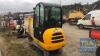 JCB 8014CTS, YEAR- 2016, HOURS - 2524 , PLUS VAT , - 3