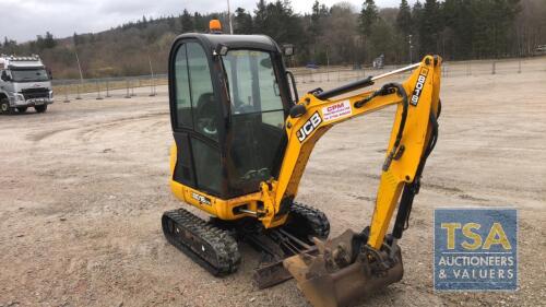 JCB 8018 CTS , YEAR - 2016 , HOURS - 2115 , 3 BUCKETS , PLUS VAT