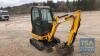 JCB 8018 CTS , YEAR - 2016 , HOURS - 2115 , 3 BUCKETS , PLUS VAT