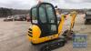 JCB 8018 CTS , YEAR - 2016 , HOURS - 2115 , 3 BUCKETS , PLUS VAT - 4