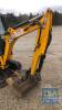 JCB 8018 CTS , YEAR - 2016 , HOURS - 2115 , 3 BUCKETS , PLUS VAT - 11