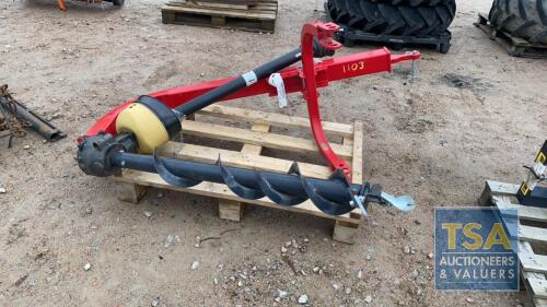 WINTON 6" HOLE BORER AUGER WITH PTO