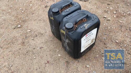 2 X DRUMS HYD OIL 46