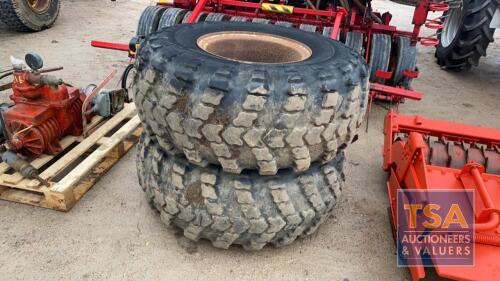 2 X WHEELS OFF SLURRY TANKER