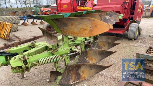 DOWDESWELL 4 FURROW REVERSIBLE PLOUGH