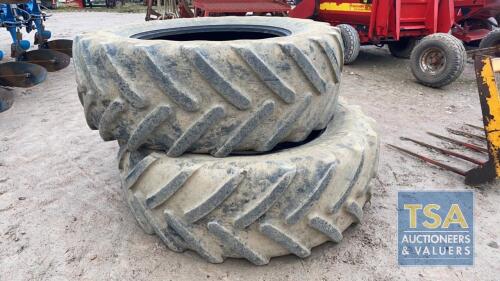 2 X 650-42 TRA TOR TYRES