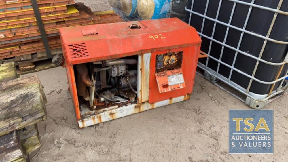 KUBOTA ENGINE RUNNING GENERATOR NOT WORKING