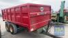 MARSHALL 10FT TANDEM AXLE GRAIN TRAILER - 2