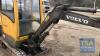 VOLVO EC15B , , YEAR - 2002, , NO VAT - 9