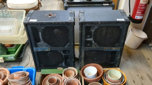 2 CARLSBRO SPEAKERS