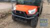 Kubota RTVX900 1316 hours - 898cc Tractor - 8