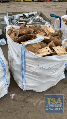 2 BAGS FIREWOOD