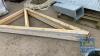 TIMBER ROOF TRUSSES X 6 - 2