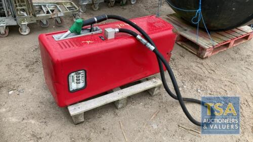 RED PETROL FUEL PUMP