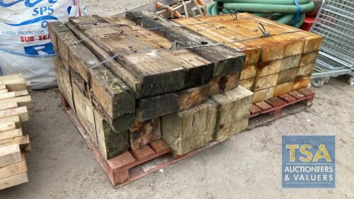 WOODEN SLEEPERS VARIOUS SIZES