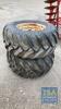 2 X WHEELS & TYRES 500/60/22.5 - 2