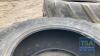 2 X 650/65 R42 + 2 X 540/65 R30 TRACTOR TYRES - 2