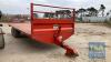 PORTEQUIP 28FT BALE TRAILER ON FLOTATION WHEELS - 3