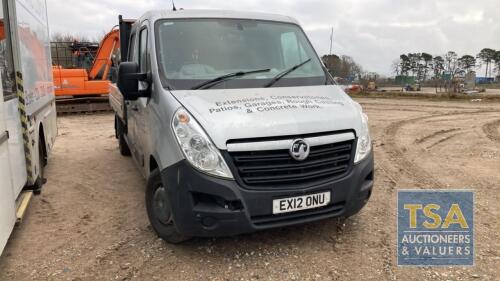 Vauxhall Movano F3500 L3h1 Cdti - 2299cc 2 Door Pickup