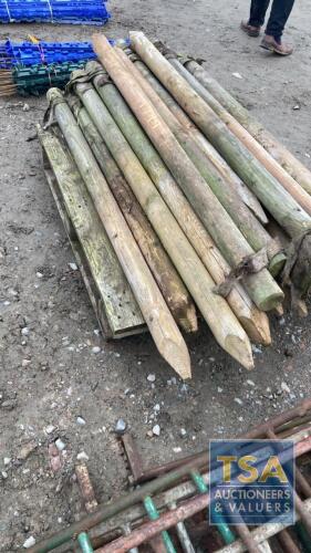 PALLET OF POSTS