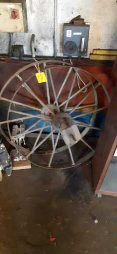 PAIR CART WHEELS