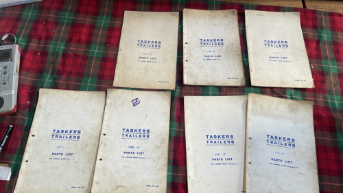 BOX TASKER TRAILER BOOKS ETC