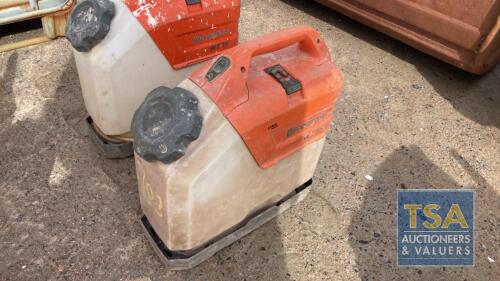 HUSQVARNA WT15 BATTERY OPPERATED STHIL SAW WATER BOTTLES