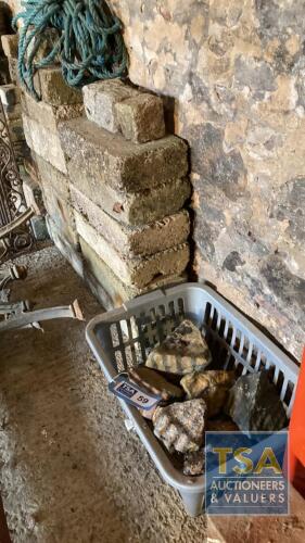 Various Cement Blocks, Bricks and Decorative Stone