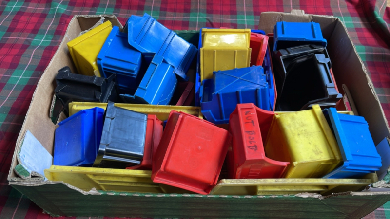 BOX SMALL PLASTIC STORAGE BOXES