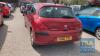 Peugeot 308 Verve - 1397cc 5 Door - 3