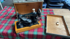 CASED SINGER SEWING MACHINE