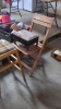 2 STOOLS & FOLDING CHAIR