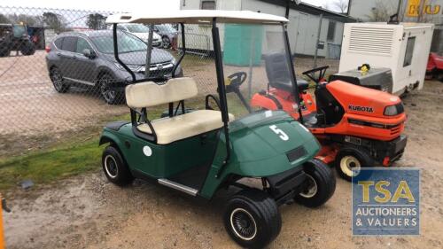 GAS POWERED GOLF BUGGY KEY IN P/CABIN