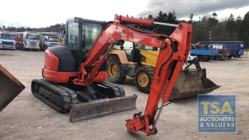 Kubota U48-4, Year 2010, 6694 hours, Plus VAT