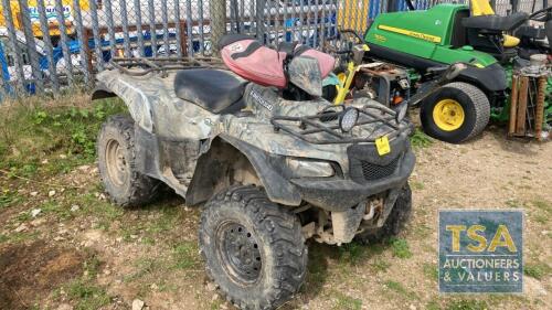 SUZUKI KINGQUAD 450XI KEY IN P/CABIN