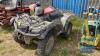 SUZUKI KINGQUAD 450XI KEY IN P/CABIN - 2