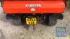 Kubota RTV900 1336 hours - 898cc 4x4 - 10