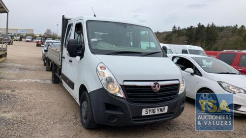 Vauxhall Movano F3500 L3h1 Cdti - 2299cc 4 Door Pickup