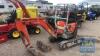 Kubota U10-3, Year 2010, 2949 Hours Displayed, PLUS VAT , - 2