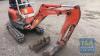 Kubota U10-3, Year 2010, 2949 Hours Displayed, PLUS VAT , - 9